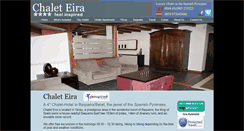 Desktop Screenshot of chaletbaqueira.com